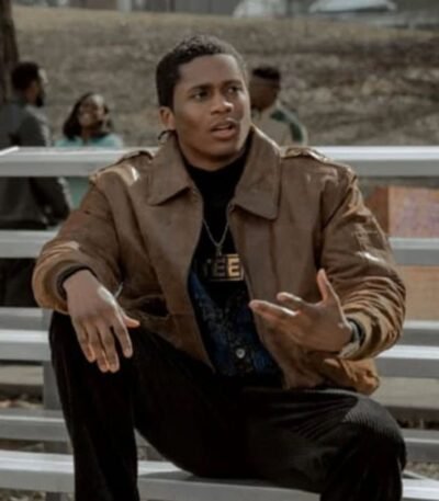Da'Vinchi BMF Bomber Leather Jacket