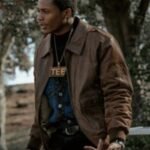Da'Vinchi BMF Bomber Leather Jacket