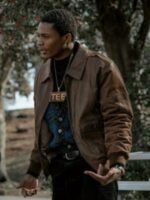 Da'Vinchi BMF Bomber Leather Jacket