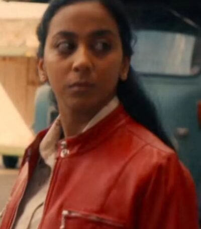 Black Mirror S06 Anjana Vasan Leather Jacket