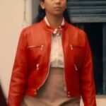 Black Mirror S06 Anjana Vasan Leather Jacket