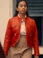 Black Mirror S06 Anjana Vasan Leather Jacket