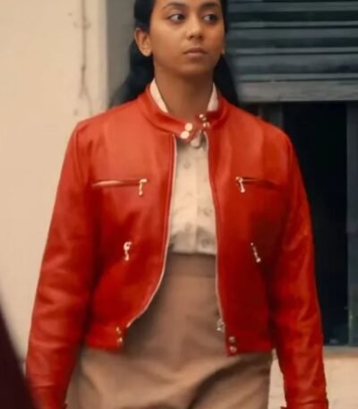 Black Mirror S06 Anjana Vasan Leather Jacket