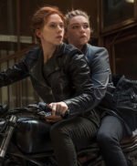 Black Widow 2021 Natasha Romanoff Biker Leather Jacket