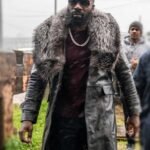 Black and Blue Darius Fur Coat