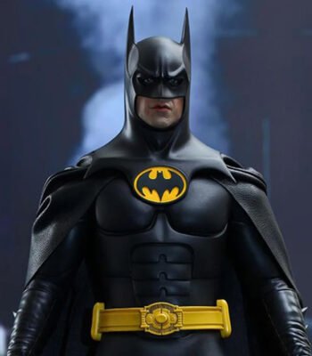 Black and Yellow Batman Lego Leather Jacket