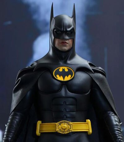 Black and Yellow Batman Lego Leather Jacket
