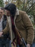 BlackkKlansman Flip Zimmerman Shearling Jacket