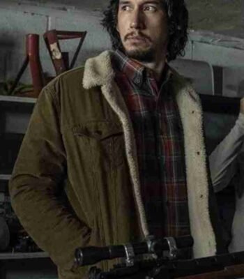 BlackkKlansman Flip Zimmerman Shearling Jacket