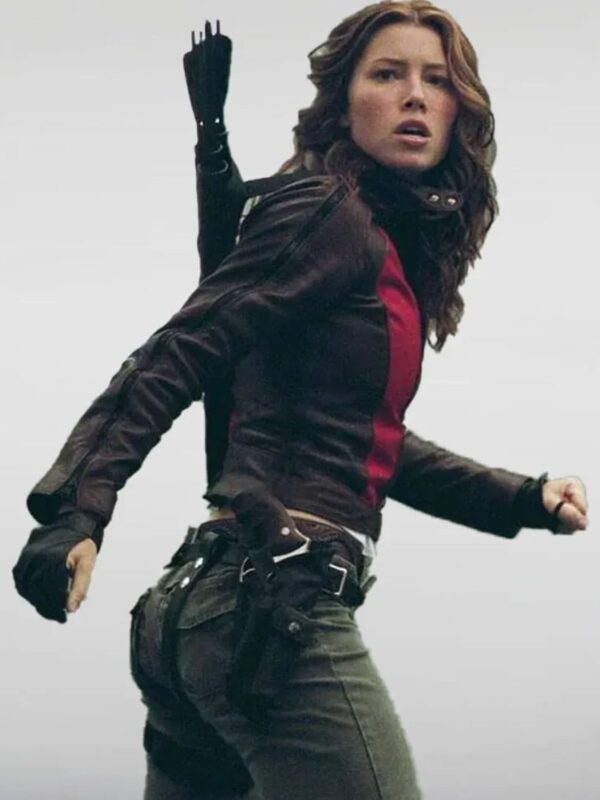 Blade Trinity Jessica Biel Leather Jacket