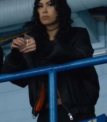 Blair Lamora Shoresy S02 Black Bomber Jacket