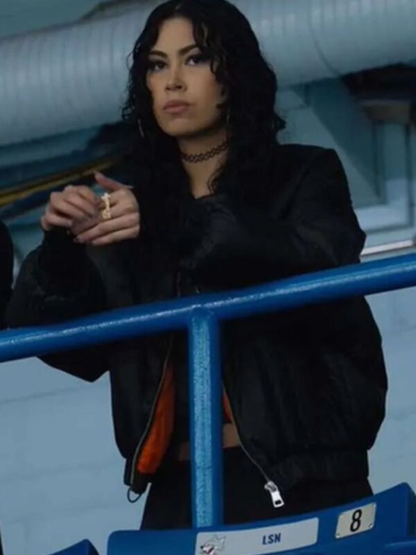Blair Lamora Shoresy S02 Black Bomber Jacket