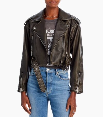 Blanknyc Genuine Leather Moto Jacket