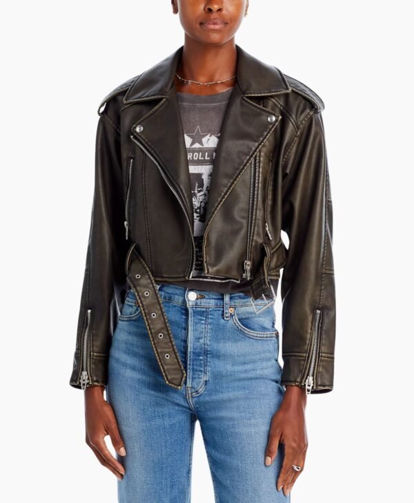 Blanknyc Genuine Leather Moto Jacket