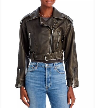 Blanknyc Genuine Leather Moto Jacket