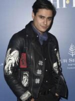 Blood Quantum Lysol Black Leather Jacket