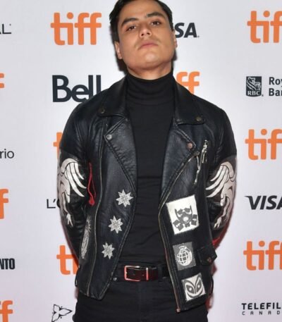 Blood Quantum Lysol Black Leather Jacket