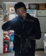 Bloodhounds 2023 Myung-gil Black Leather Jacket