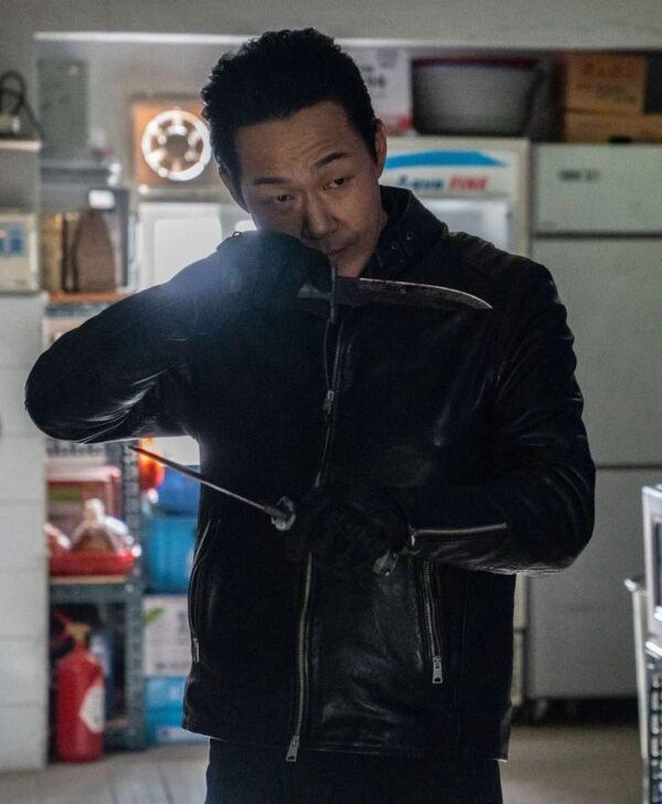Bloodhounds 2023 Myung-gil Black Leather Jacket