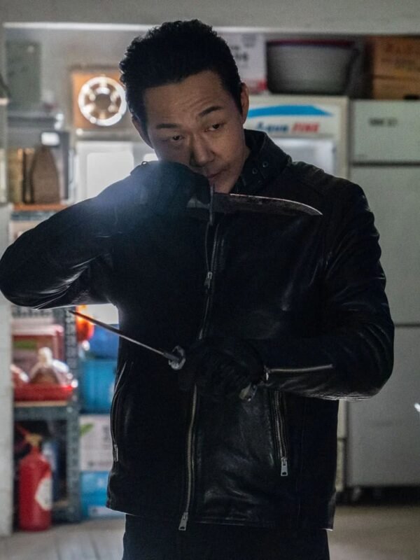 Bloodhounds 2023 Myung-gil Black Leather Jacket