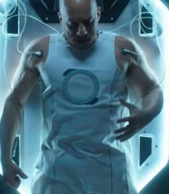 Bloodshot Vin Diesel White Cosplay Vest