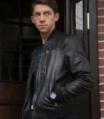 Blue Bloods Will Hochman Black Bomber Jacket