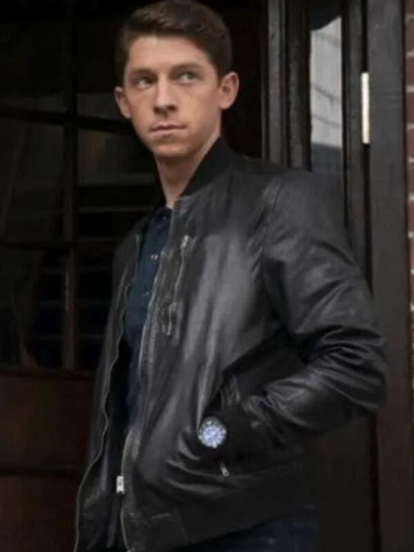 Blue Bloods Will Hochman Black Bomber Jacket