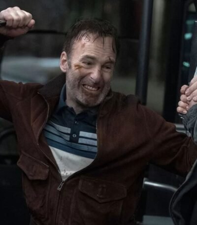 Bob Odenkirk Nobody Hutch Mansell Brown Jacket