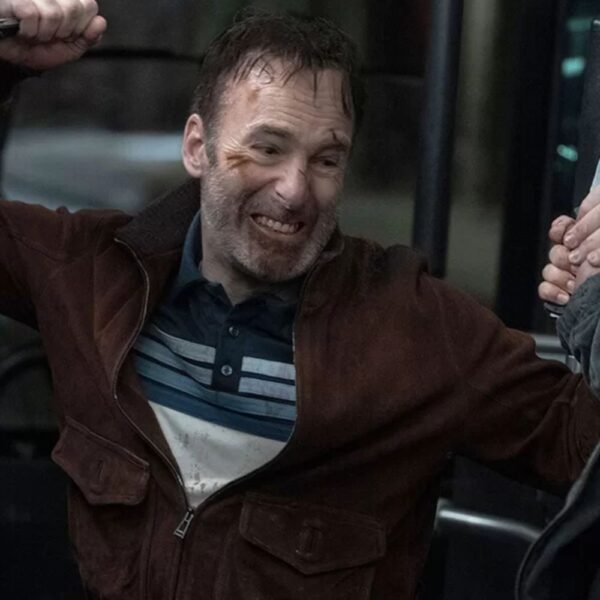 Bob Odenkirk Nobody Hutch Mansell Brown Jacket