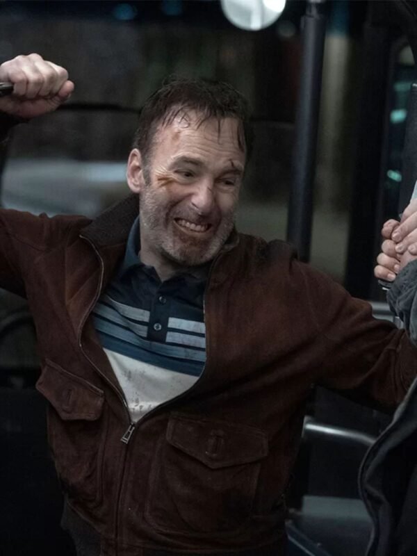 Bob Odenkirk Nobody Hutch Mansell Brown Jacket