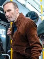 Bob Odenkirk Nobody Hutch Mansell Brown Jacket