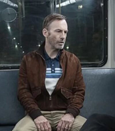 Bob Odenkirk Nobody Hutch Mansell Brown Jacket