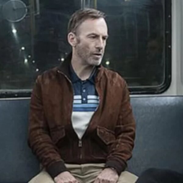 Bob Odenkirk Nobody Hutch Mansell Brown Jacket