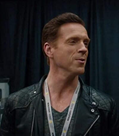 Bobby Axelrod Billions Black Leather Jacket
