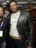 Bodies Bodies Bodies Jason R Moore Black Leather Jacket