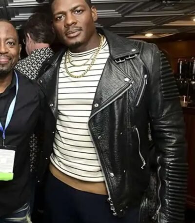 Bodies Bodies Bodies Jason R Moore Black Leather Jacket