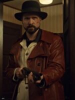 Brad Mann Fargo Gale Kitchen Maroon Trench Coat