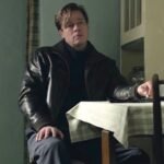 Brad Pitt Allied Black Bomber Leather Jacket