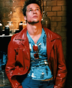 Brad Pitt Fight Club Tyler Durden Maroon Jacket