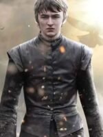 Bran Stark Game Of Thrones Black Leather Vest