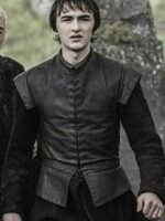 Bran Stark Game Of Thrones Black Leather Vest