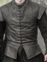 Bran Stark Game Of Thrones Black Leather Vest