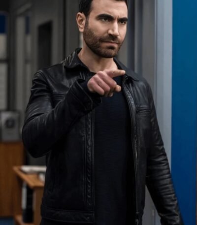 Brett Goldstein Ted Lasso S02 Roy Kent Leather Jacket