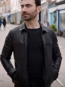 Brett Goldstein Ted Lasso S02 Roy Kent Leather Jacket