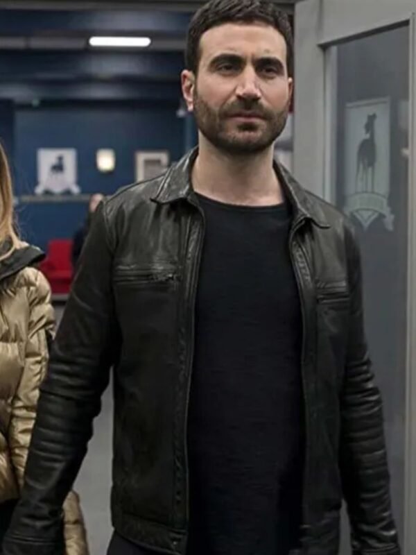 Brett Goldstein Ted Lasso S02 Roy Kent Leather Jacket