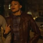 Briana Middleton The Tender Bar Leather Coat