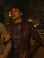 Briana Middleton The Tender Bar Leather Coat