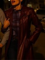 Briana Middleton The Tender Bar Leather Coat