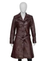 Briana Middleton The Tender Bar Leather Coat