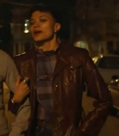 Briana Middleton The Tender Bar Leather Coat